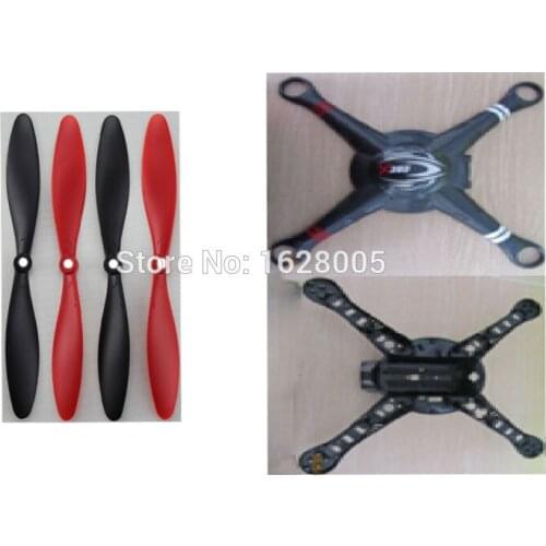 WLtoys XK X380 X380-A X380-B X380-C FPV RC Quadcopter Spare parts Body shell X380-001 X380-002 + Propellers X380-006 X380-007