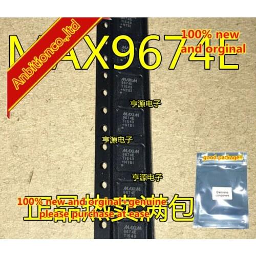 1pcs 100% new and orginal MAX9674ETI MAX9674E 9674E QFN28 in stock