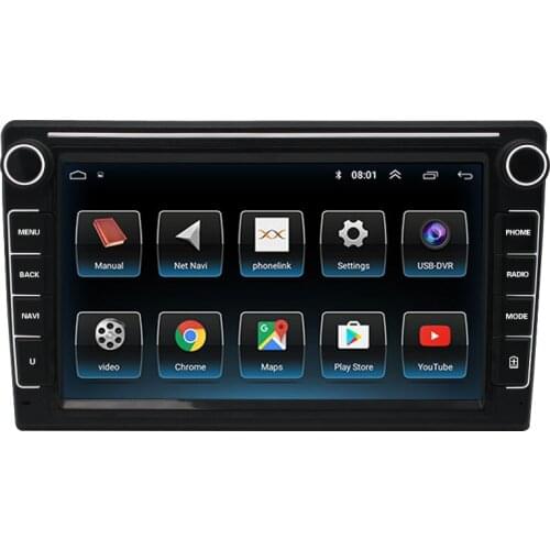 8 Inch Full Touch Screen Car Android Radio With GPS BT Mirror Link Car Radio Player Car GPS Android Player