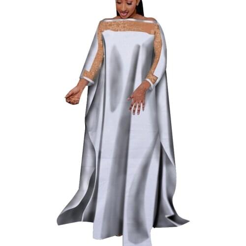 African Dresses for Women Maxi Long Dress Flare Sleeve Fashion Evening Gowns Traditional Clothing The Robe Africaine Femme
