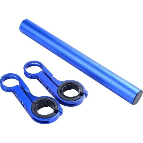 Aluminum Aolly Carbon tube Bike Flashlight Holder Handle Bar Bicycle Accessories Extender Mount Bracket