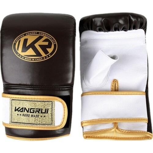 Boxing Gloves Fight Punching Bag Exercise Fitness Gloves Half-finger Gloves Strength Training Men and Women Boxing Equipment