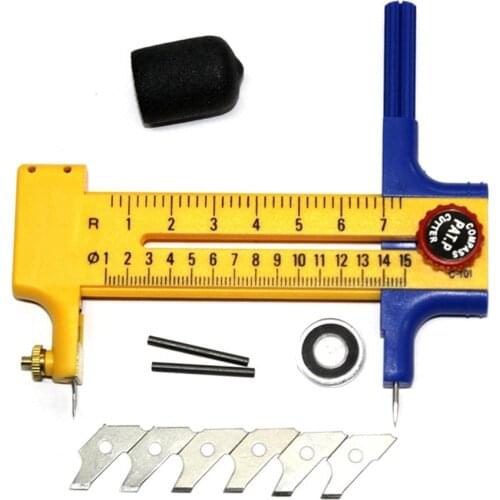 Adjustable Circular Cutting Tool Compass Circle Cutter Dia 10mm-150mm Cortador Circular Circle Cut Compass Circle Cutter