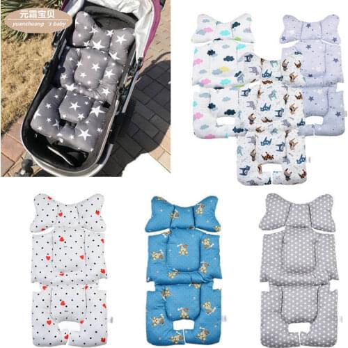 Baby Breathable 3D Air Mesh Cotton Seat Pad Cushion Liner for Stroller & Car Seat stroller accessories