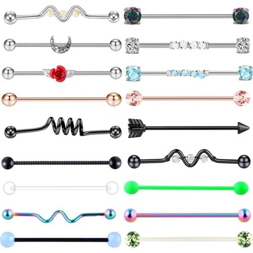 Fanpeijy Piercing Earrings