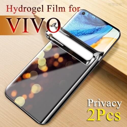 Privacy Hydrogel Film For IQOO 7 NEO 3 5 Soft Anti-Peeping Screen Protector VIVO X60 Pro X30 X50 ProPlus NEX 3s