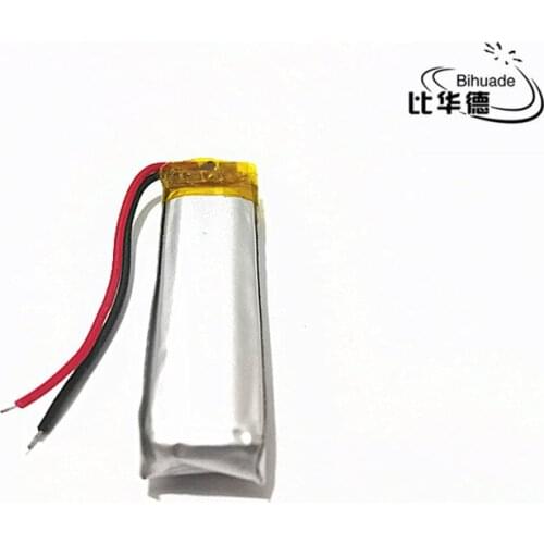 10pcs 3.7V 300mAh 601240 Lithium Polymer Li-Po li ion Rechargeable Battery cells For Mp3 MP4 MP5 GPS PSP mobile bluetooth