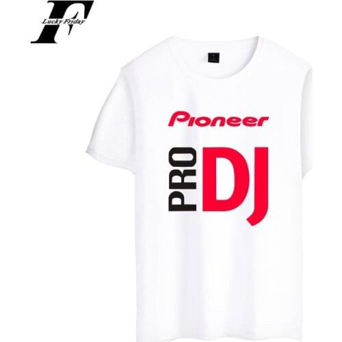 LUCKYFRIDAYF pioneer Pro Dj t-shirts printed fashion hip hop sport men women t shirts casual tee shirt short sleeve t-shirt tops