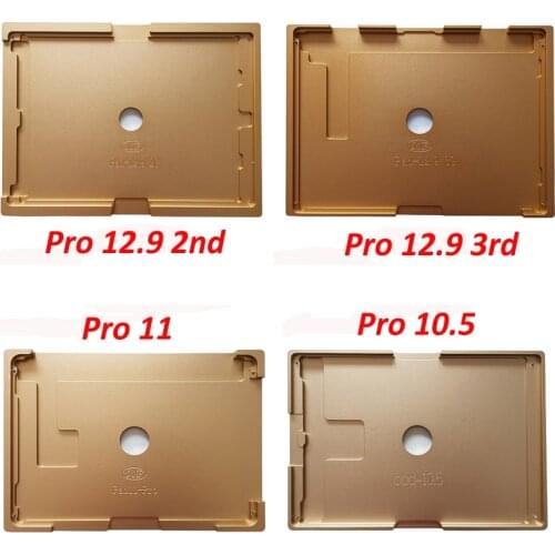 Metal Mould for iPad Pro 12.9 1st 2nd 3rd 11 10.5 9.7 Mini 4 5 Air 2 OCA Laminating Alignment Aluminum Mold