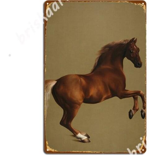 Whistlejacket George Stubbs Metal Signs Cinema Living Room Decoration Club Bar Wall Decor Tin sign Posters
