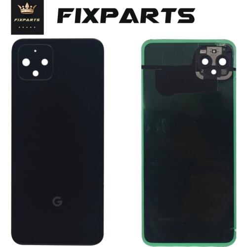 New Google Pixel4 Pixel 4 XL Back Battery Cover Door Rear Glass Housing Case 6.3" Replacement Google Pixel 4 Battery Cover Black