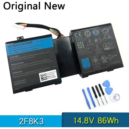 NEW Original 2F8K3 02F8K3 Laptop Battery For Dell Alienware 17 17X 18 18X M18X M17X ALW18D-1788 0KJ2PX KJ2PX G33TT 14.8V 86Wh