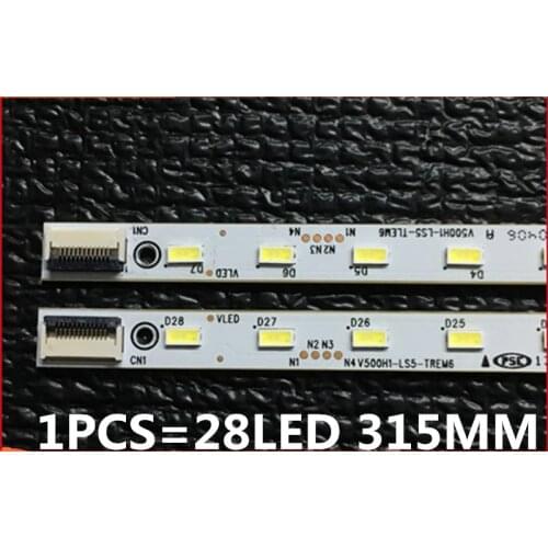 4PCS/LOT LED Backlight strip For TCL 50 inch TV L500H1-4EB V500H1-LS5-TLEM4 V500H1-LS5-TREM4 V500H1-LS5-TLEM6 V500H1-LS5-TREM6