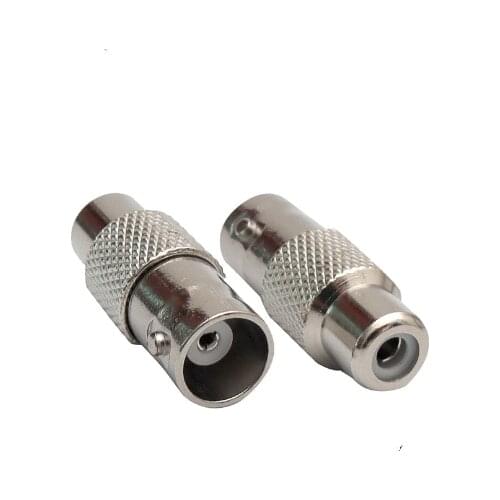 BNC Female Jack To RCA Female Jack RF Coaxial Adapter Connectors