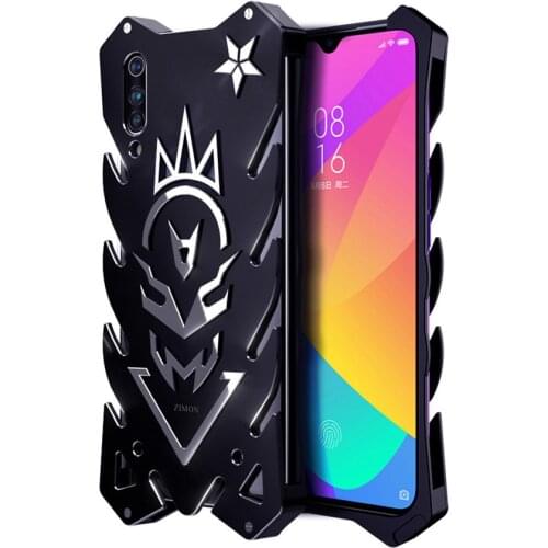 For Xiaomi Mi A3 Zimon Luxury New Thor Heavy Duty Armor Metal Aluminum Phone Case For Xiaomi Mi A3 Case