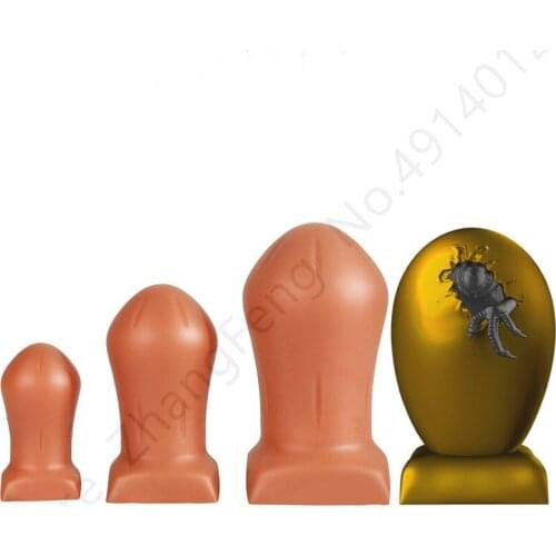 Silicone Soft Large Anal Dildo XXL Butt Plug Prostate Massage Sex Beads For Vagina Adult Sex Toy For Women SM Gay Sex Shop