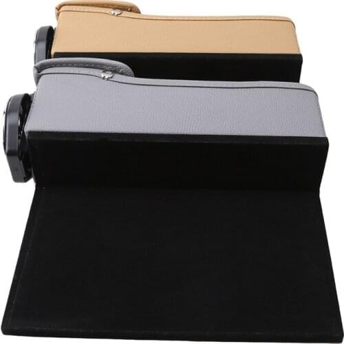 Car Folding Storage Bag Back Seat Food Tray Table Pallet Back Seat Water Car Cup Holder With Multi-function Foldable Organizer