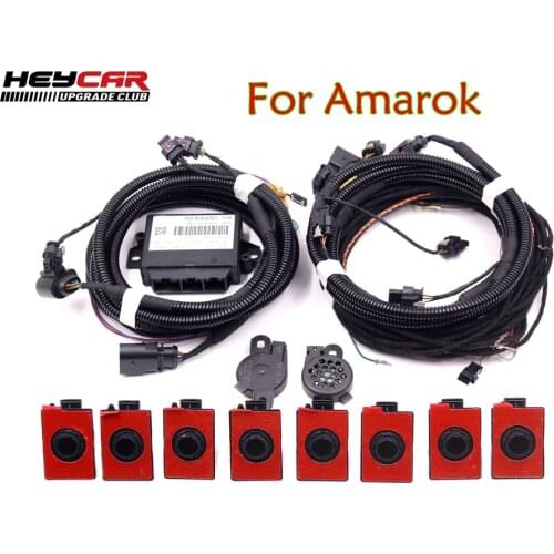 Park Pilot Front and Rear 8 Sensor 8K Parking PDC OPS without PDC Button FOR VW Amarok