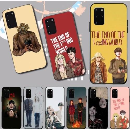 PENGHUWAN end fing fxxxing world art Customer High Quality Phone Case for Samsung S20 plus Ultra S6 S7 edge S8 S9 plus S10 5G