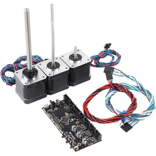 Prusa i3 Multi 5 Materials 2.0 Board MMU2 board silent TMC2130 +Power Signal Wire +stepper lead screw Motors Kit for 3d printer