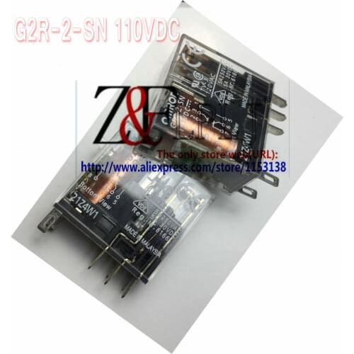 Relay G2R-2-SN 110VDC G2R-2-SN DC110V G2R-2-SN-110VDC G2R-2-SN 110V 2PCS/Lot