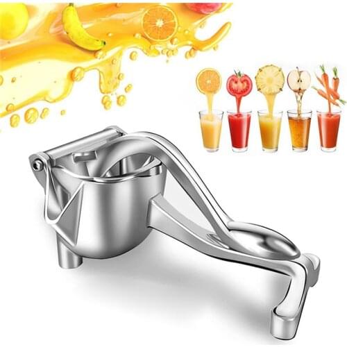 Manual Juice Squeezer Stainless Steal Aluminum Alloy Hand Pressure Orange Juicer Lemon Squeezer Kitchen Accessories