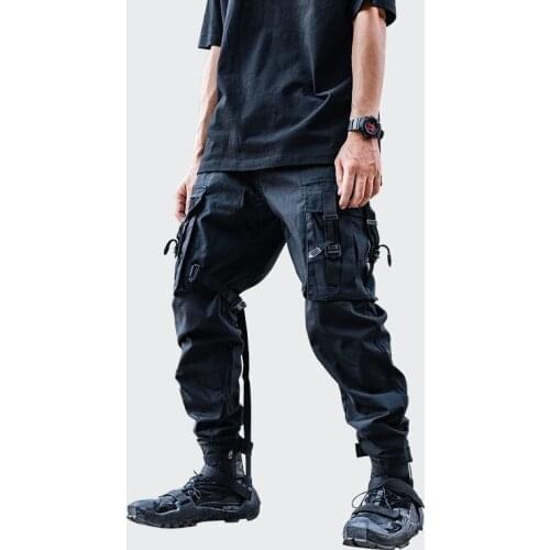 2021 Dark Funeral Distressed Frayed Jeans Male High Street Fashion Brand Stitching Flared Trousers