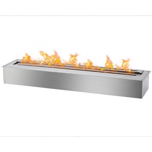 On sale 36 inch bio fireplace ethanol burner stainless steel