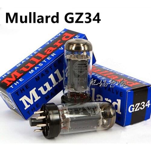 Vacuum Tube Mullard GZ34 Replace 5AR4/5Z4P/5U4G/274B Rectifier Tube Factory Test And Match