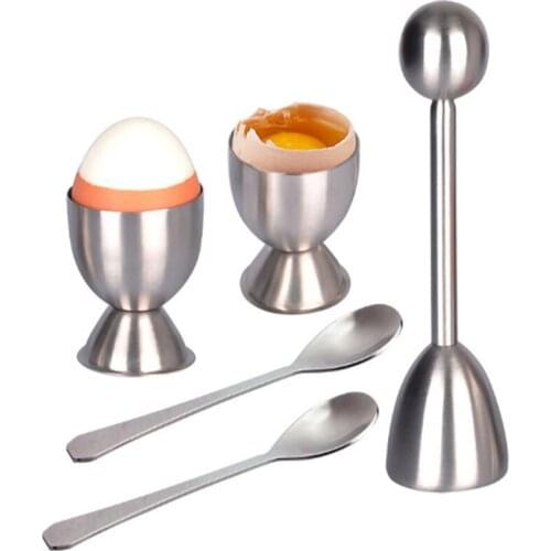 20set New Stainless steel egg opener egg shell cutter creative egg cutter Kitchen odds and ends baking tools