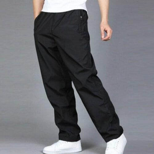 2021 5XL and 6xl large wide leg stretch loose sportswear mens running pants