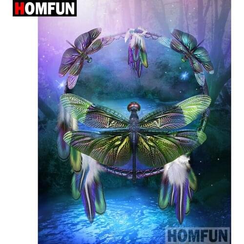 HOMFUN 5D DIY Diamond Painting Full Square/Round Drill "Donkey animal" 3D Embroidery Cross Stitch gift Home Decor A01374