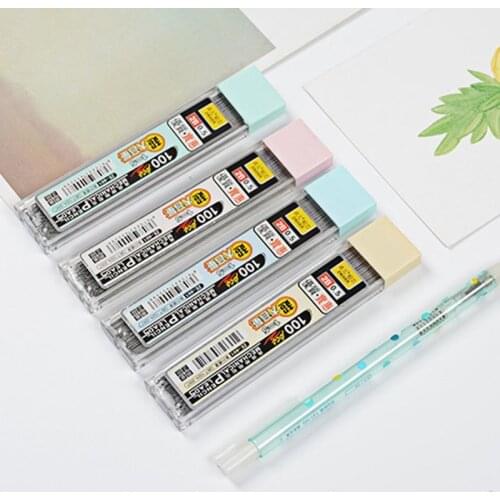 SIXONE Graphite Automatic Mechanical Pencil Refill 0.5mm / 0.7mm 2b 100 Pcs / Box office & school supplies stationery