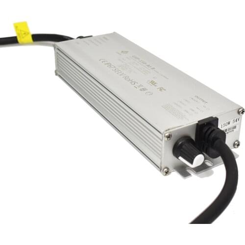 Automatically Constant Power Supply 1-10V Dimmable Knob 150W Max Wide Current 0-4.5A Driver for Quantum Board LED Grow Light