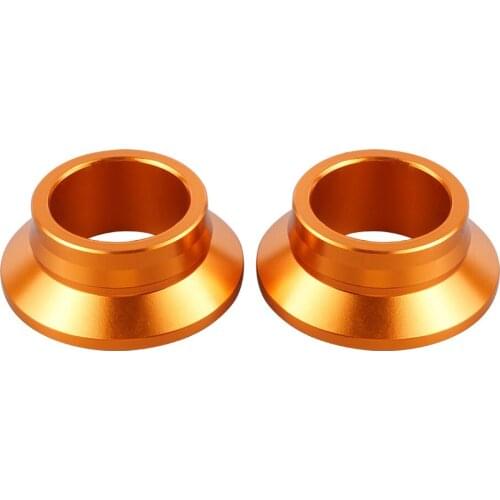 CNC Billet Aluminum Rear Wheel Spacers/ Hub Collars for KTM 125 150 250 300 450 SX XC XCF SXF XC-F SX-F