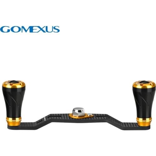 Gomexus Power Handle Carbon 95mm For Shimano Curado Daiwa Zillion Abu Garcia Revo Baitcasting Reel Tuning Handle