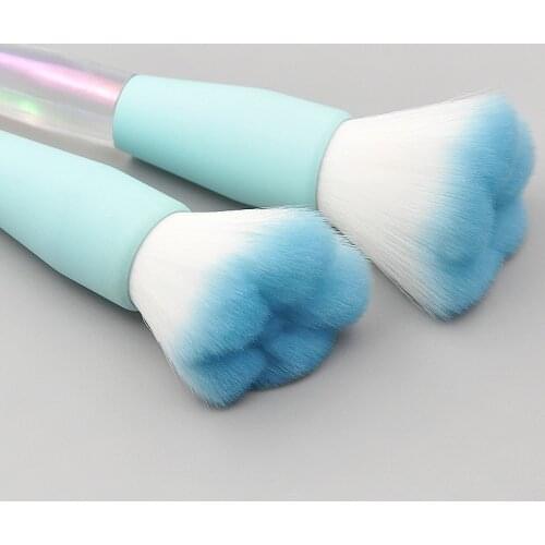 1PCS Cute Animal Cat Claw Paw Makeup Brushes Cute Foundation Brush Long Lasting Concealer Blush Beauty Tool Maquiagem