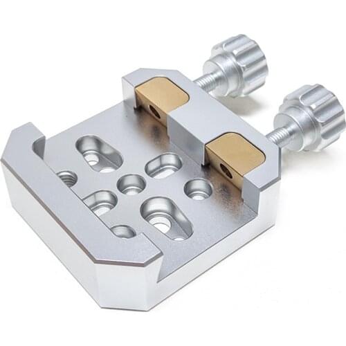 Vixen Silver Dovetail saddle mount platform Dual Clamp Metal Middle Size Astronomy Telescopes guidescope install Accessories