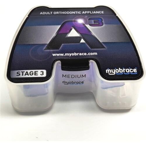 MRC Dental teeth trainer appliance A3 for Adult Myobrace A3 orthodontic appliance A3 Dental Orthodontic brace
