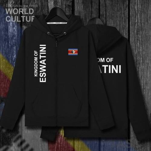 Kingdom of Swaziland weSwatini Swazi SWZ SZ mens sweatshirt hoodies winter zipper cardigan jerseys coats men jackets and clothes