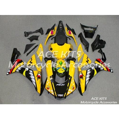 New ABS motorcycle Fairing For YAMAHA YZF-R1 15 16 YZF1000 2015-2016 Injection Bodywor spectacular blue and black ACE No.658
