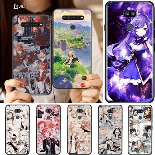 Funda Genshin Impacts Game For LG K92 K62 K52 K42 K31 K22 K71 K61 K51S K41S K30 K20 G8 G8S G8X ThinQ Silicone Phone Case