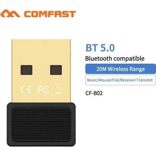 USB Bluetooth Transmitter Receiver 5.0 Adapter for PC Speaker Mouse Music Audio Receiver Dongle aptx USB Bluetooth 5.0