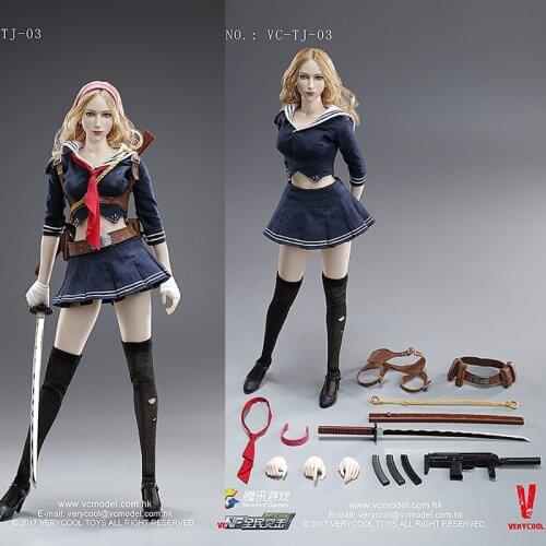 VERYCOOL Blade Girl VC-TJ-03 1/6 Assaulter Crossing Fire Game Character Role Playing In stock