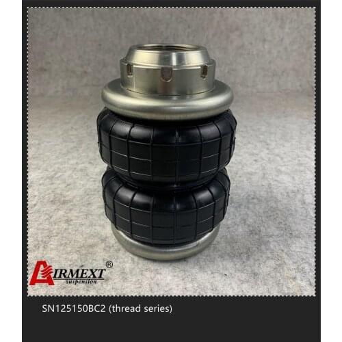 AIRMEXT/SN125150BC2-DT2 (M50*2-48) /Dia.125mm rear air suspension airspring Double convolute/pneumatic parts/air suspension