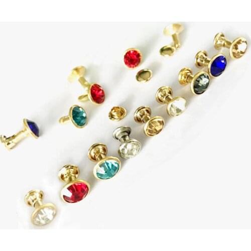 100Pcs/Set Of High Diamond Nail Inlaid Diamond Glass Crystal Diy Clothing Leather Bag Accessories