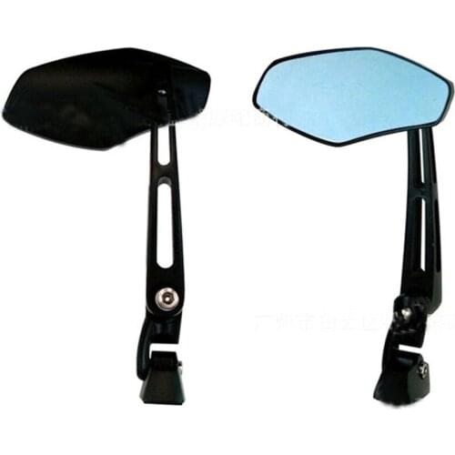 2pcs Motorcycle Rear View Mirrors CNC Machined Aluminum Matte Black for Suzuki GSXR 600 750 1000 Hayabusa