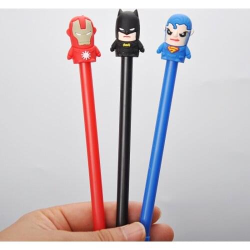 20 Pcs Stationery Creative League of Legends Neutral Pen Small Fresh Signature Pen Students Office Water Stationery