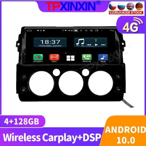 12.3" Android Car Radio For Toyota FJ Cruiser 2007 2008 - 2017 Multimedia Video DVD Player Navigation GPS Accessories Auto 2 din