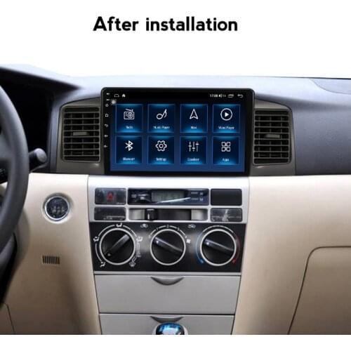 Android 10 2 din Car radio Head Unit Multimedia player For TOYOTA Corolla E120 2000 2001 2002 2003 2004 BYD F3 navigation stereo
